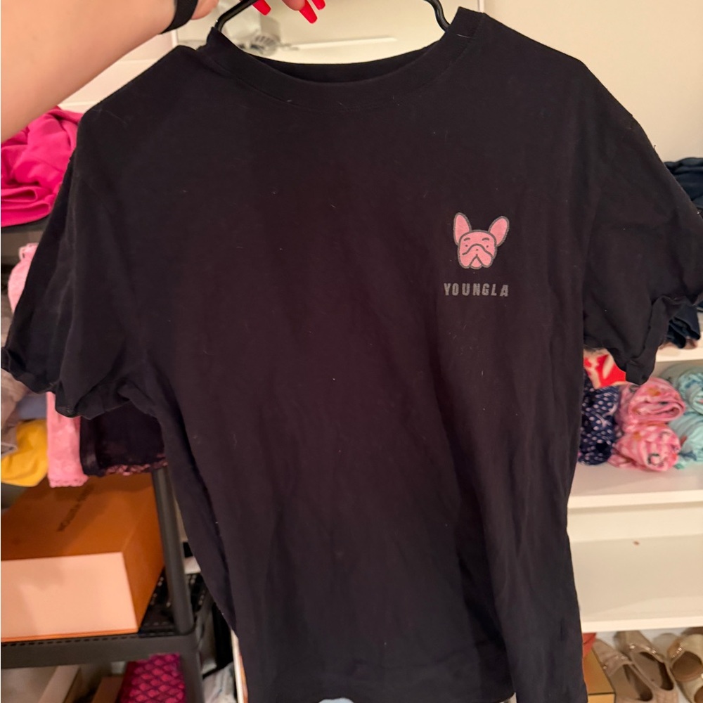 YoungLA  Black T-Shirt